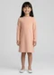Select - Vestido Infantil Manga Longa Rosa - variação: Rosa