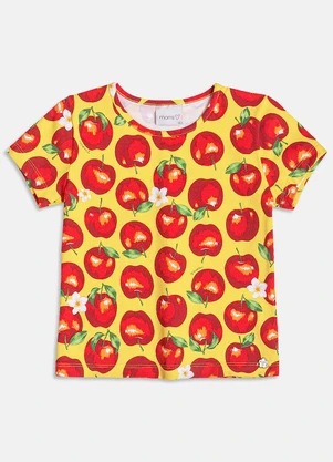 Momi - Blusa Fruit Print Multi Colorido - MOMI