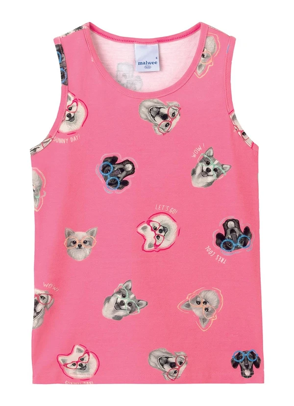 Malwee Kids - Blusa Spitz Alemão Rosa