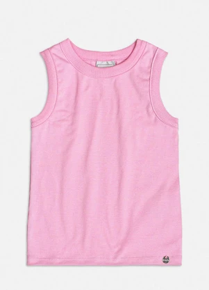 Bimbi - Regata Básica Canelada Rosa Baby Rosa - BIMBI
