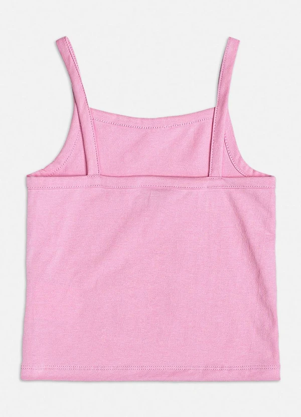 Bimbi - Regata Básica Rosa Baby de Alça Rosa 2