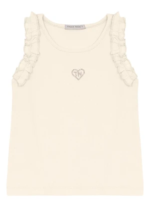 Trick Nick - Regata Infantil Feminina em Ribana 2x1 Bege - TRICK NICK