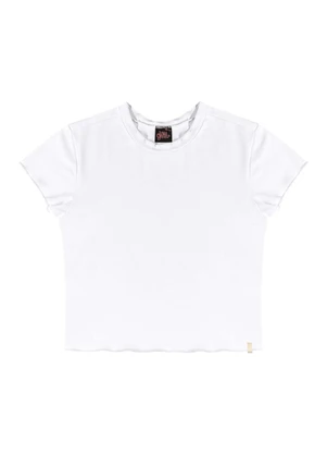 Gloss - Blusa Básica Juvenil para Menina Branco - GLOSS