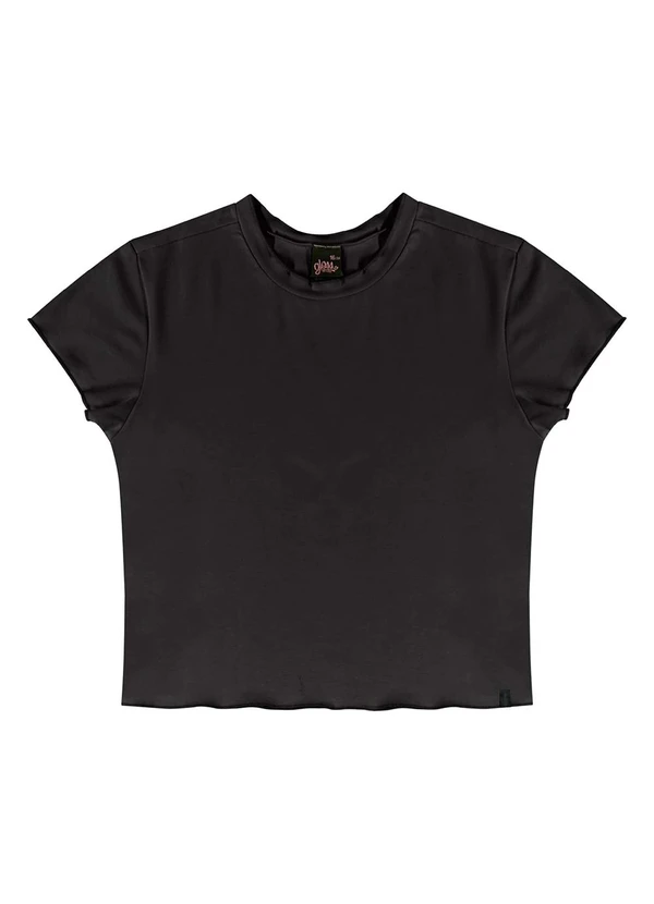 Gloss - Blusa Básica Juvenil para Menina Preto 3