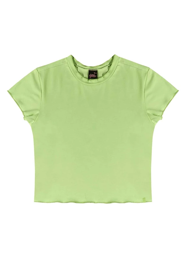 Gloss - Blusa Básica Juvenil para Menina Verde