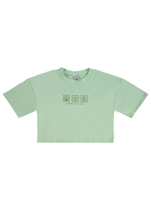 Malwee Kids - Blusa Box Summer Days, Please! Teen Verde Menta - MALWEE KIDS