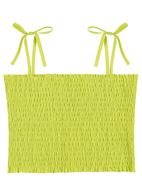 Amora - Blusa Boxy Menina Amarela 1