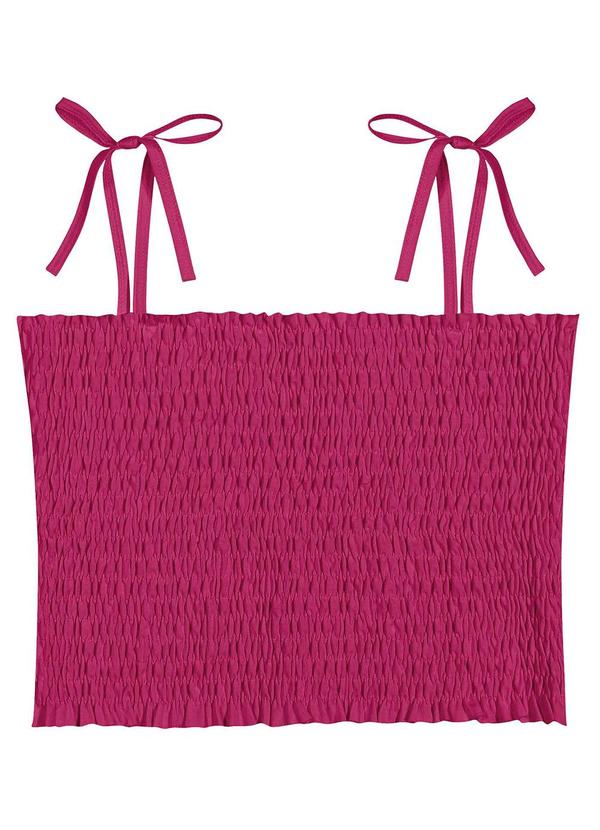 Amora - Blusa Boxy Menina Rosa 1