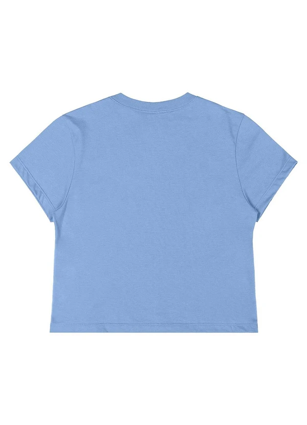 Gloss - Blusa com Paetê Juvenil Azul 4