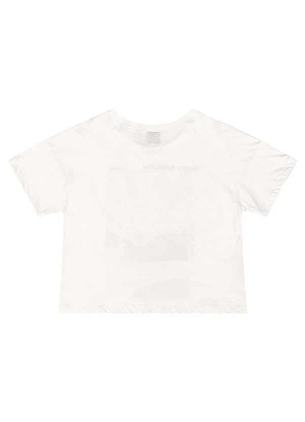 Gloss - Blusa com Strass Juvenil Bege 4