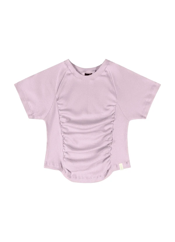 Gloss - Blusa Cropped Juvenil Roxo