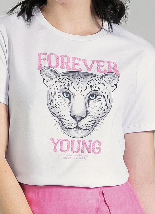 Cativa Teen - Blusa em Algodão Branco 3