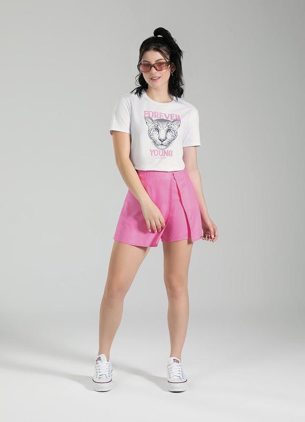 Cativa Teen - Blusa em Algodão Branco 4