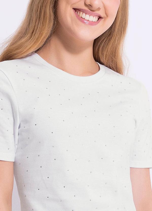 Cativa Teen - Blusa em Algodão Branco  3