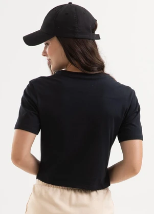 Cativa You - Blusa em Algodão com Estampa Preto - CATIVA YOU