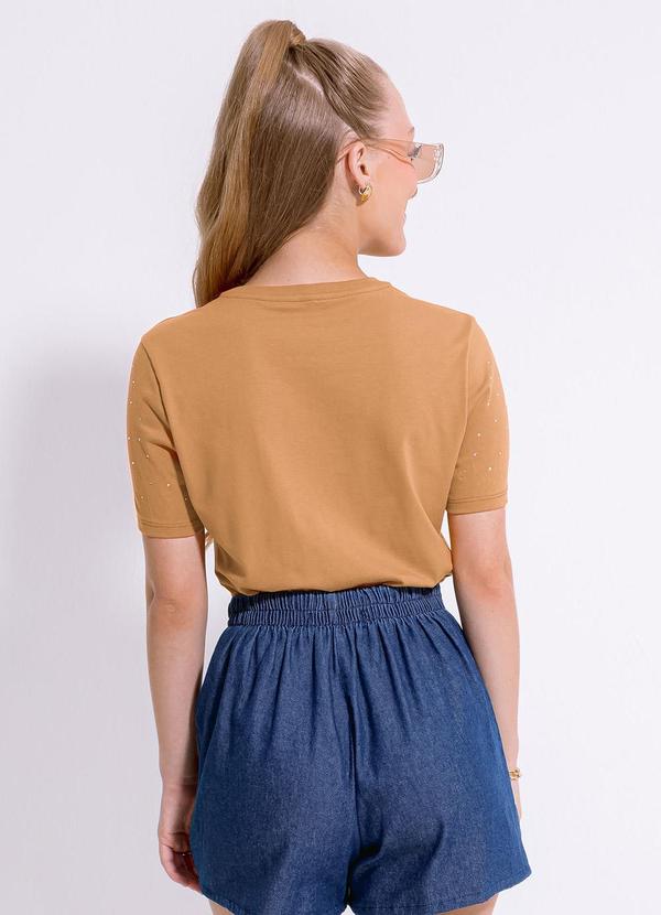 Cativa Teen - Blusa em Algodão Marrom 3