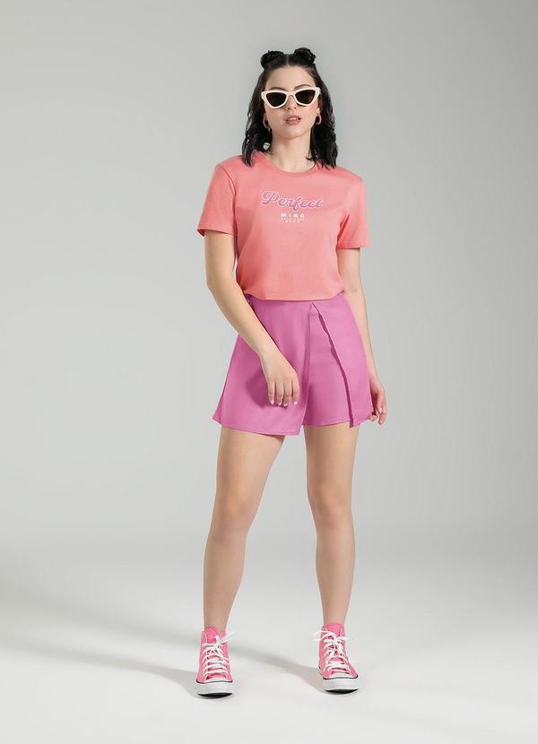 Cativa Teen - Blusa em Algodão Rosa Claro 4