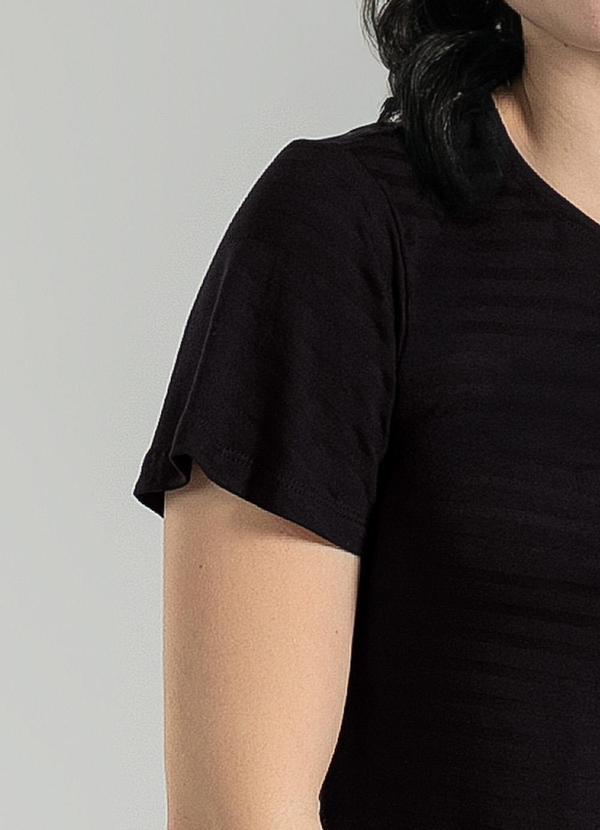 Cativa Teen - Blusa em Viscose Preto 3