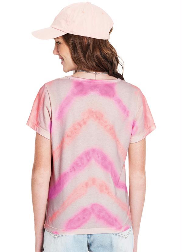 Rovitex Teen - Blusa Menina Juvenil Tie Dye Rosa 2