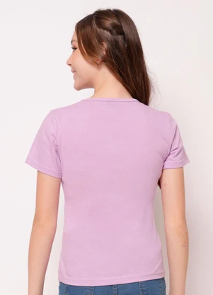 Torra - Blusa Juvenil Algodão Mickey Lilás - TORRA