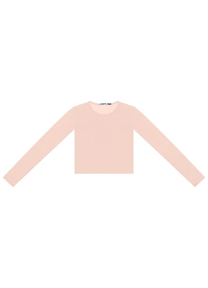 Minty - Blusa Juvenil com Sobreposição Rosa - MINTY