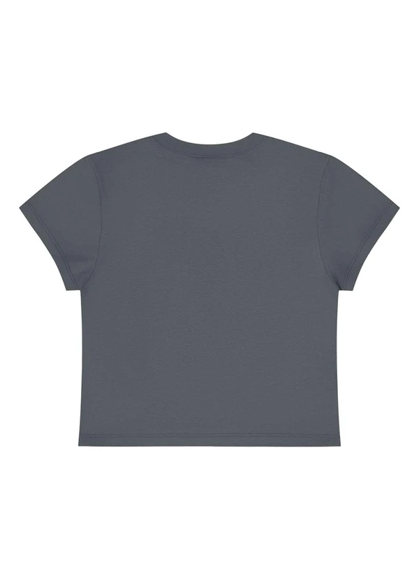 Gloss - Blusa Juvenil com Strass Cinza 4