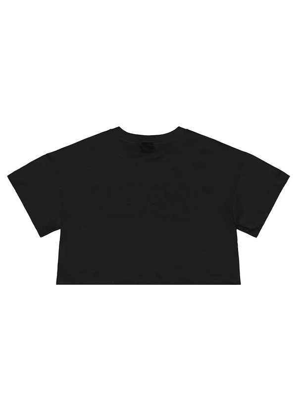 Gloss - Blusa Juvenil com Strass Preto 4