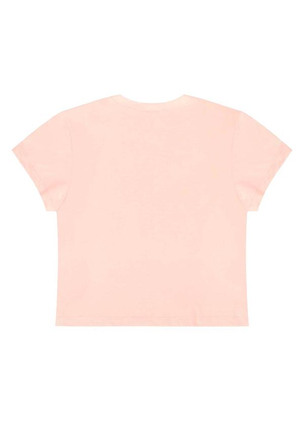 Gloss - Blusa Juvenil com Strass Rosa 4