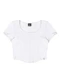 Gloss - Blusa Juvenil Cotton Branco - variação: Branco