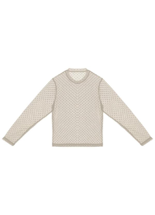 Minty - Blusa Juvenil Menina Bege