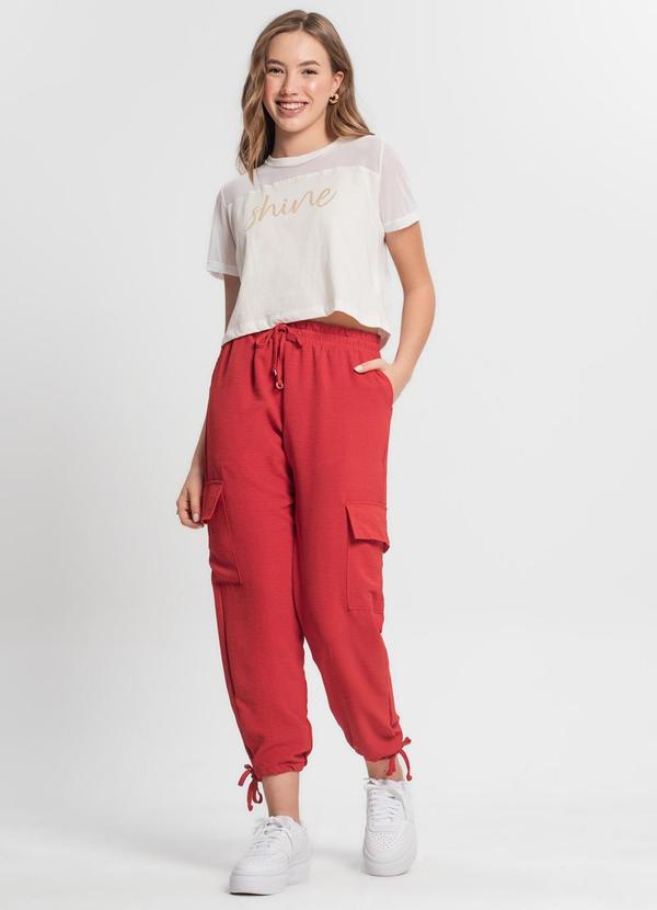 Minty - Blusa Juvenil Menina Shine Bege 3