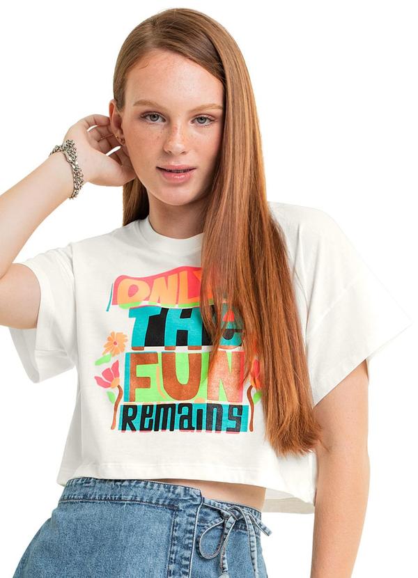 Gloss - Blusa Juvenil para Menina Bege