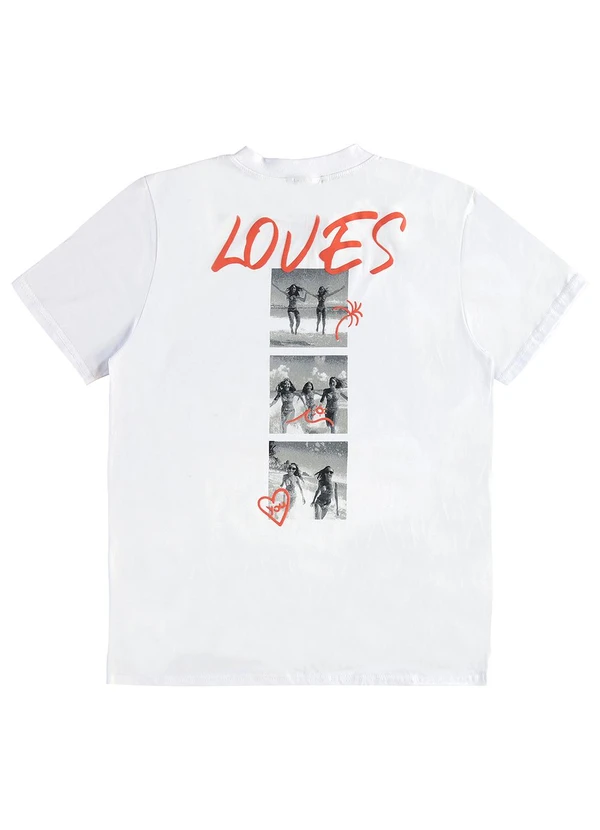 Malwee Kids - Blusa Loves Malha Teen Branco 2