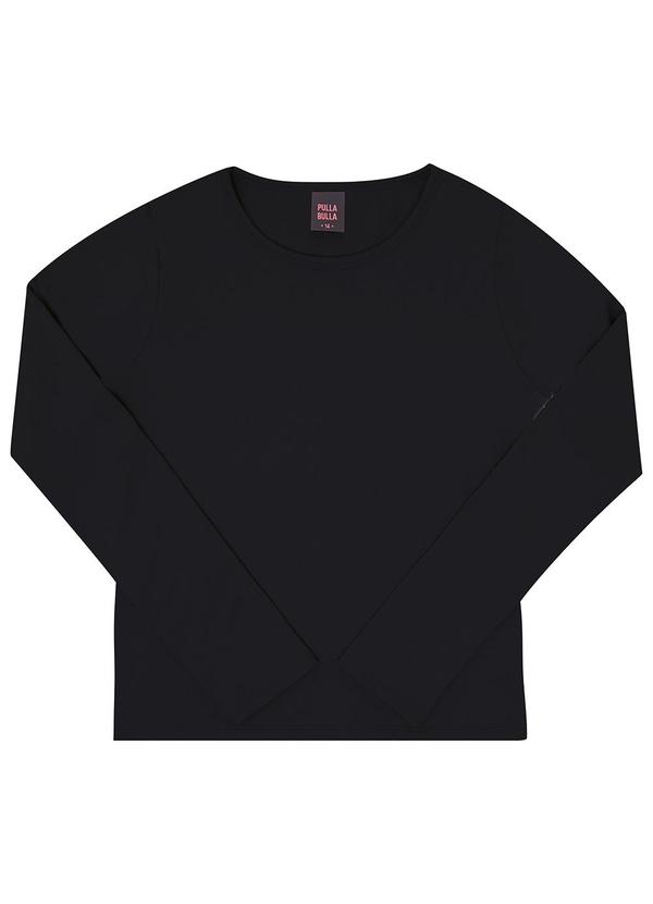 Pulla Bulla - Blusa Malha Térmica Preto