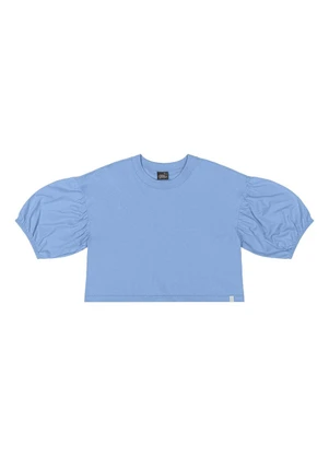 Gloss - Blusa Manga Longa Juvenil Azul - GLOSS