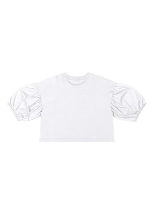 Gloss - Blusa Manga Longa Juvenil Branco - GLOSS