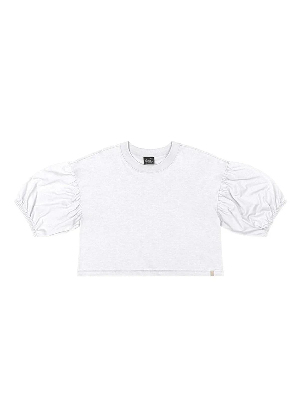 Gloss - Blusa Manga Longa Juvenil Branco