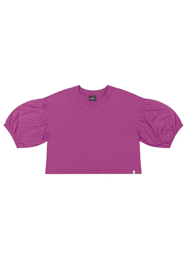 Gloss - Blusa Manga Longa Juvenil Roxo 3