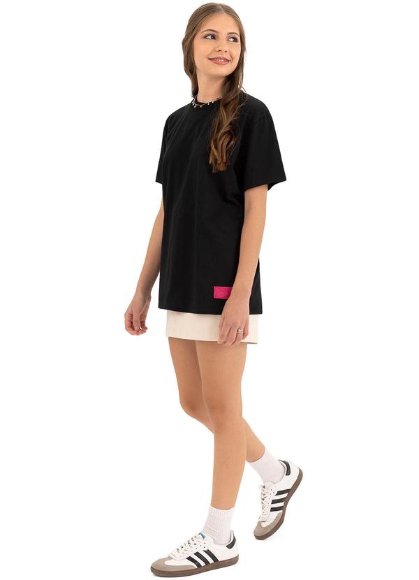 Malwee Kids - Blusa Self Love Club Malha Teen Preto 2