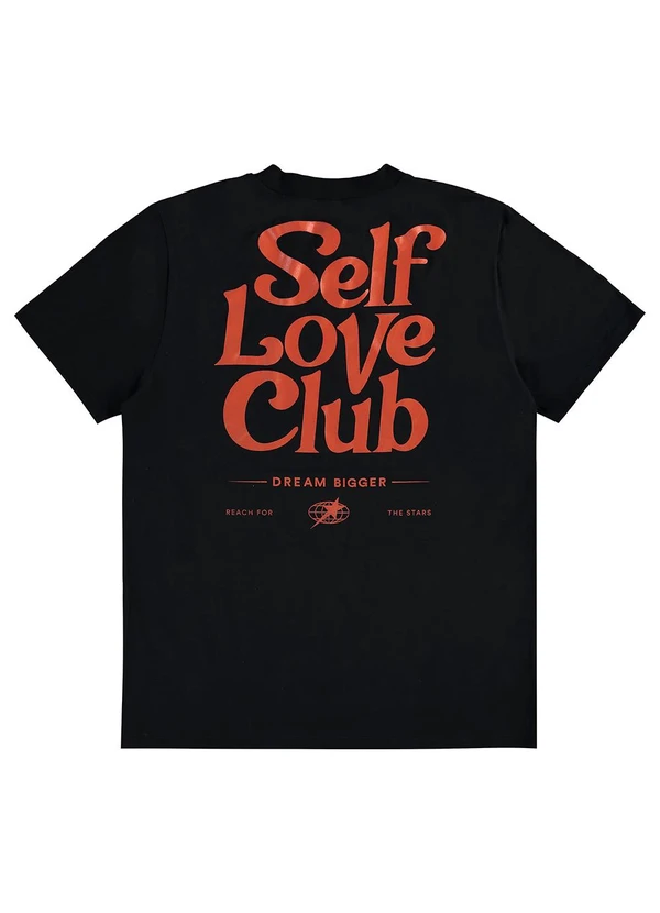 Malwee Kids - Blusa Self Love Club Malha Teen Preto 4