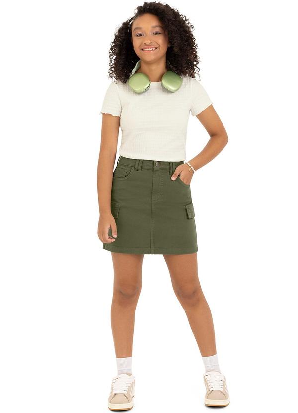 Malwee Kids - Blusa Texturizada com Etiqueta Teen Off White 2