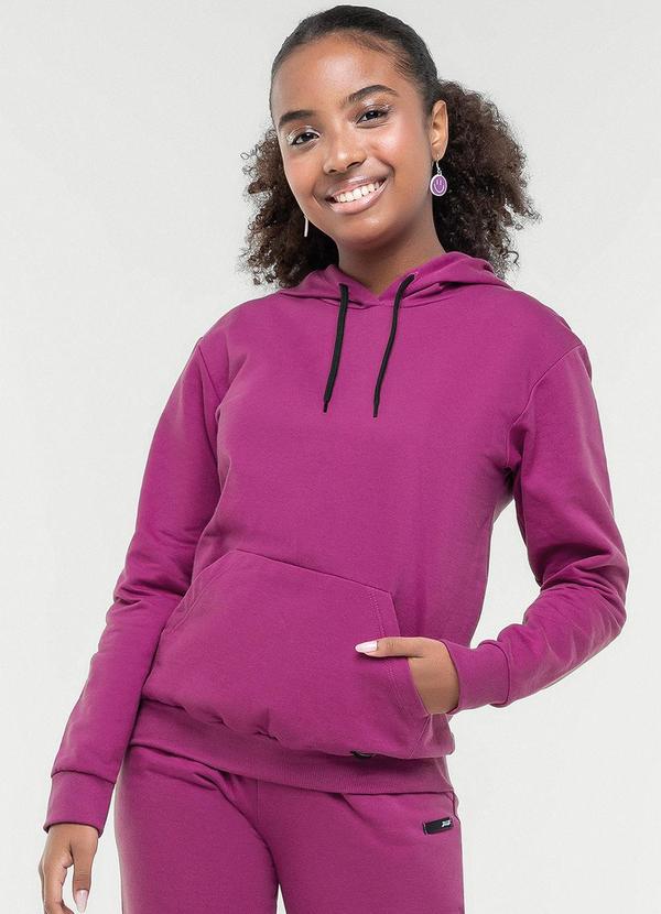 Elian - Blusão Juvenil Menina Beats Roxo