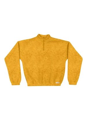 Elian - Blusão Juvenil Menina Pelo Estrela Beats Amarelo - ELIAN