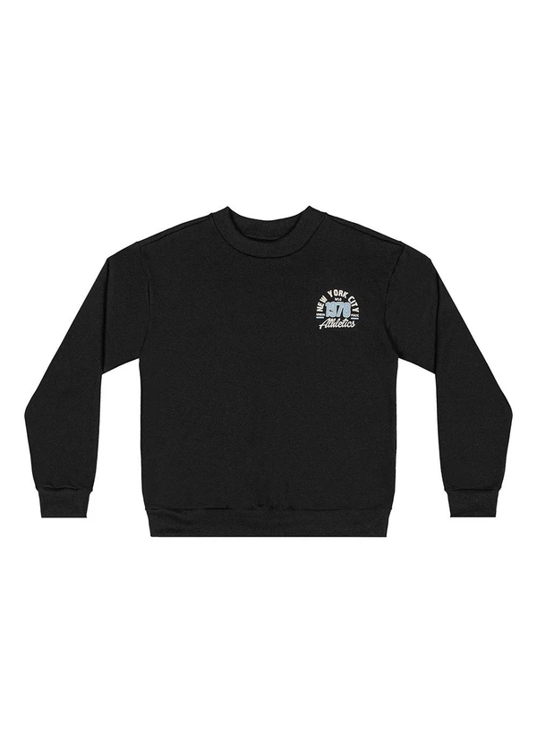 Gloss - Blusão New York City Juvenil Preto 4