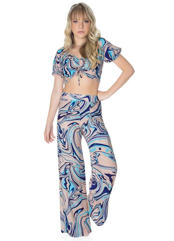 Minty - Calça Juvenil Viscose Menina Rosa 3