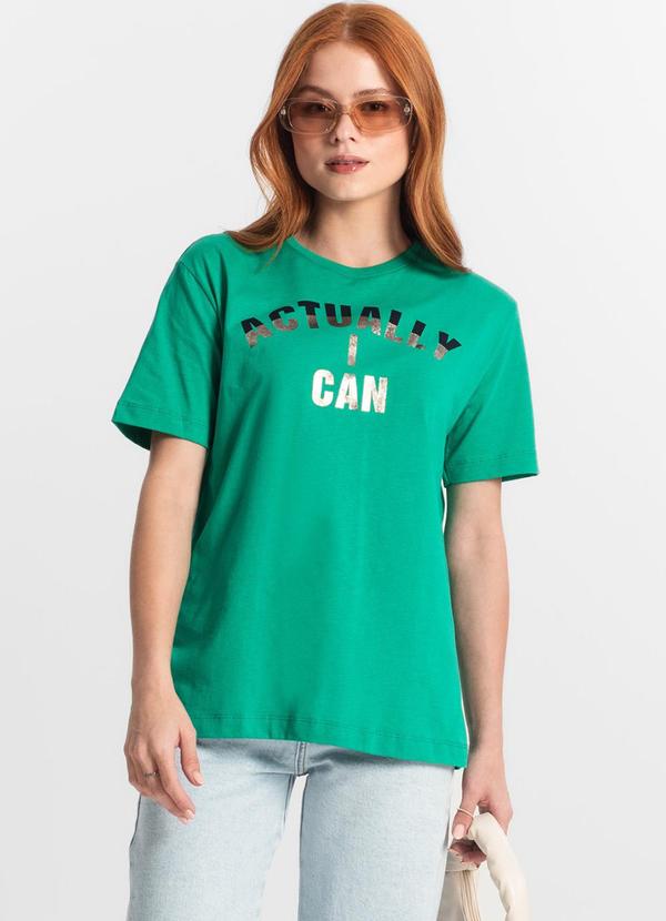Minty - Camiseta Juvenil Feminina Verde 3