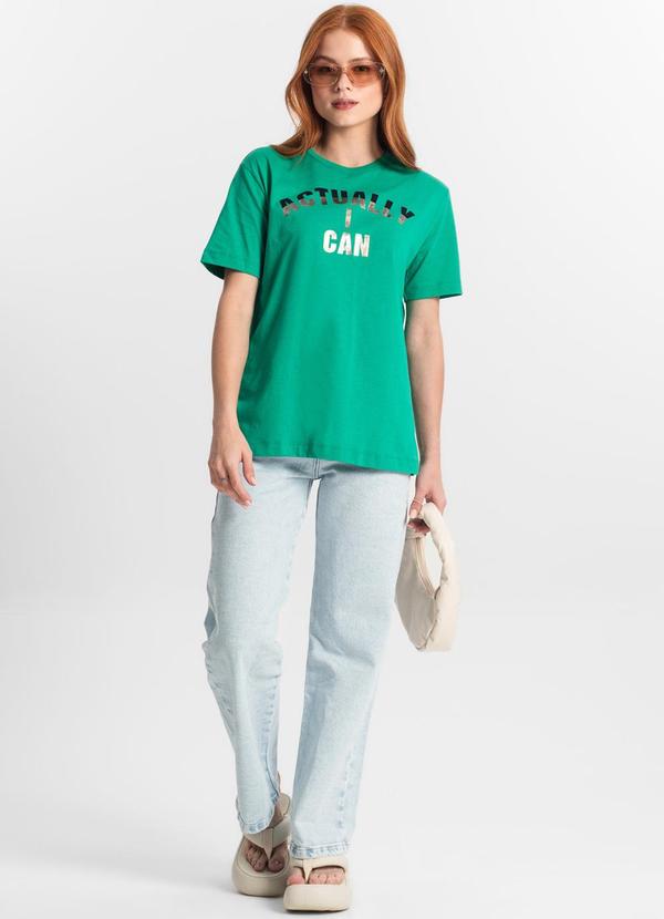 Minty - Camiseta Juvenil Feminina Verde 4
