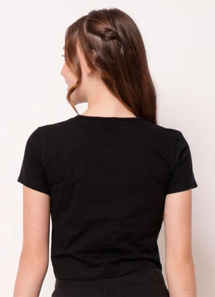 Torra - Camiseta Juvenil Pernalonga Looney Tunes Preta - TORRA