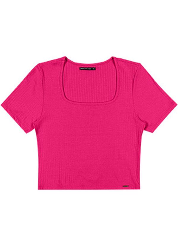 Rezzato - Cropped Colors Of Summer Teen Feminino Rosa