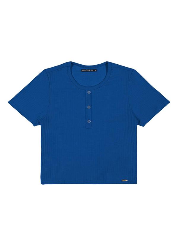 Rezzato - Cropped Cute Girl Feminino Azul